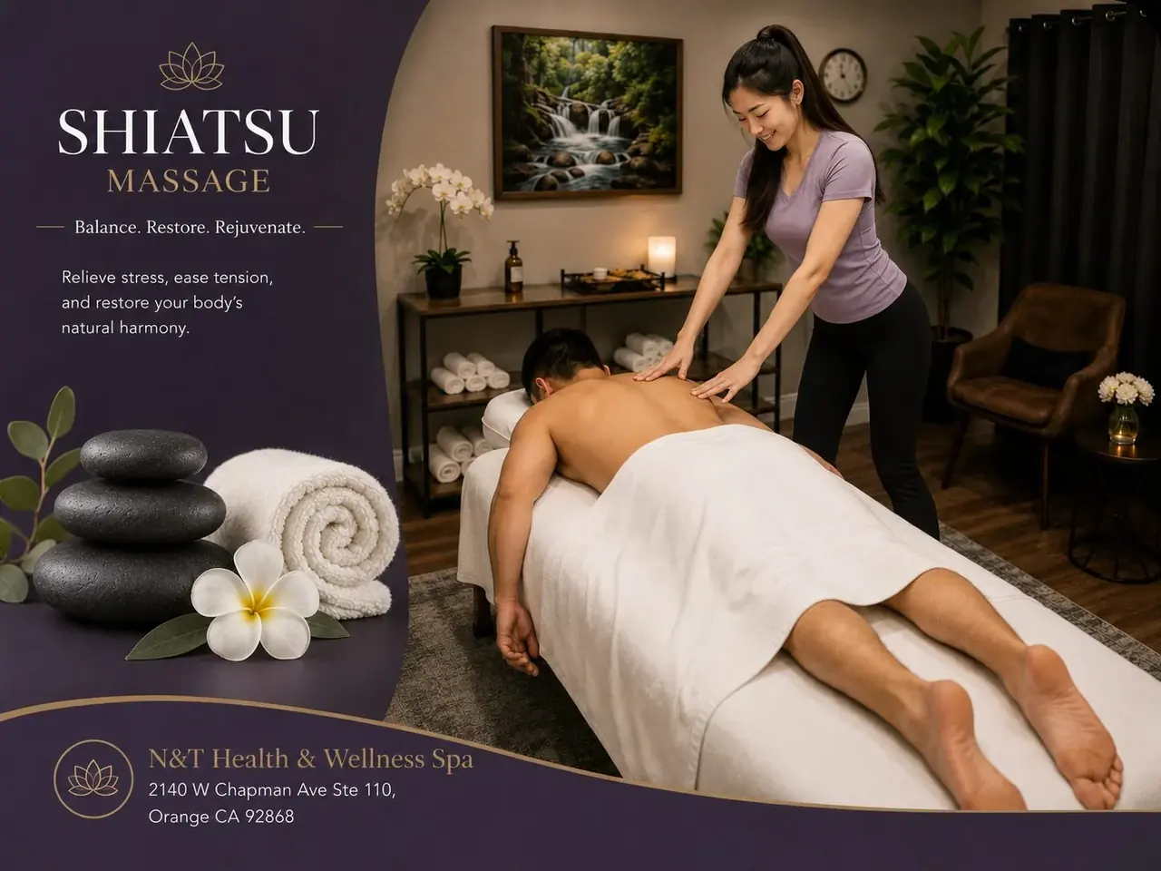 Shiatsu Massage Explained: Steady, Grounding Pressure